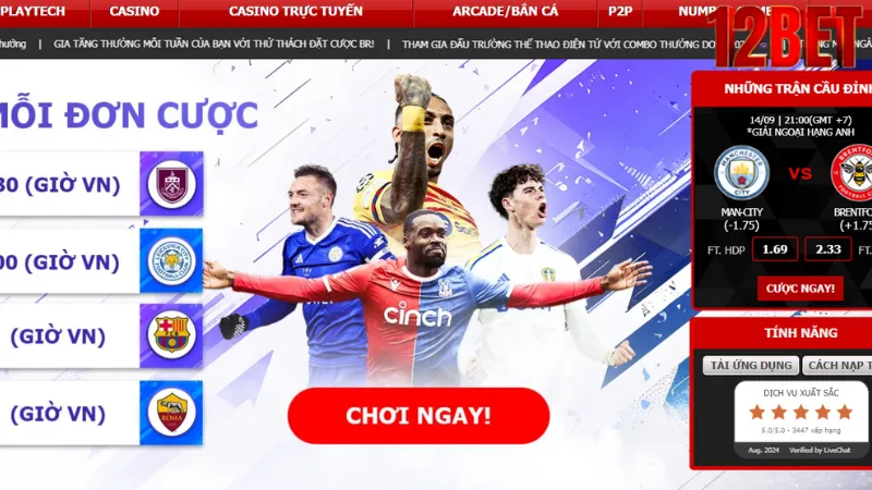 Hướng dẫn tải app 12Bet cho Android